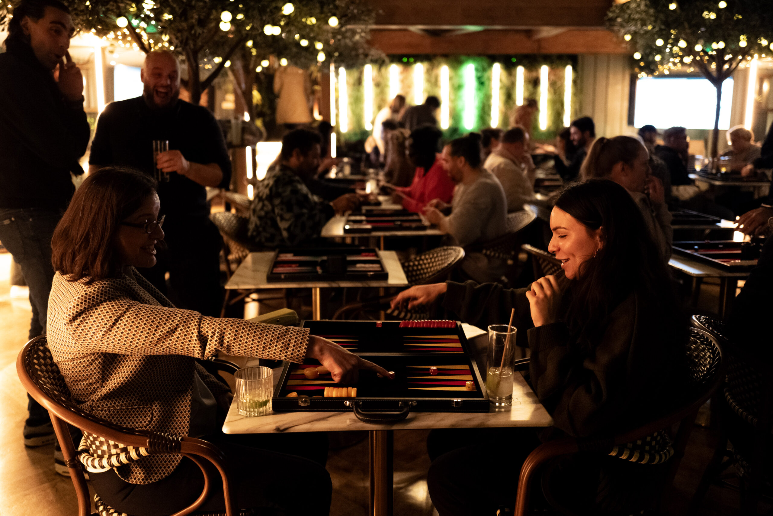 Backgammon and Wax event photo