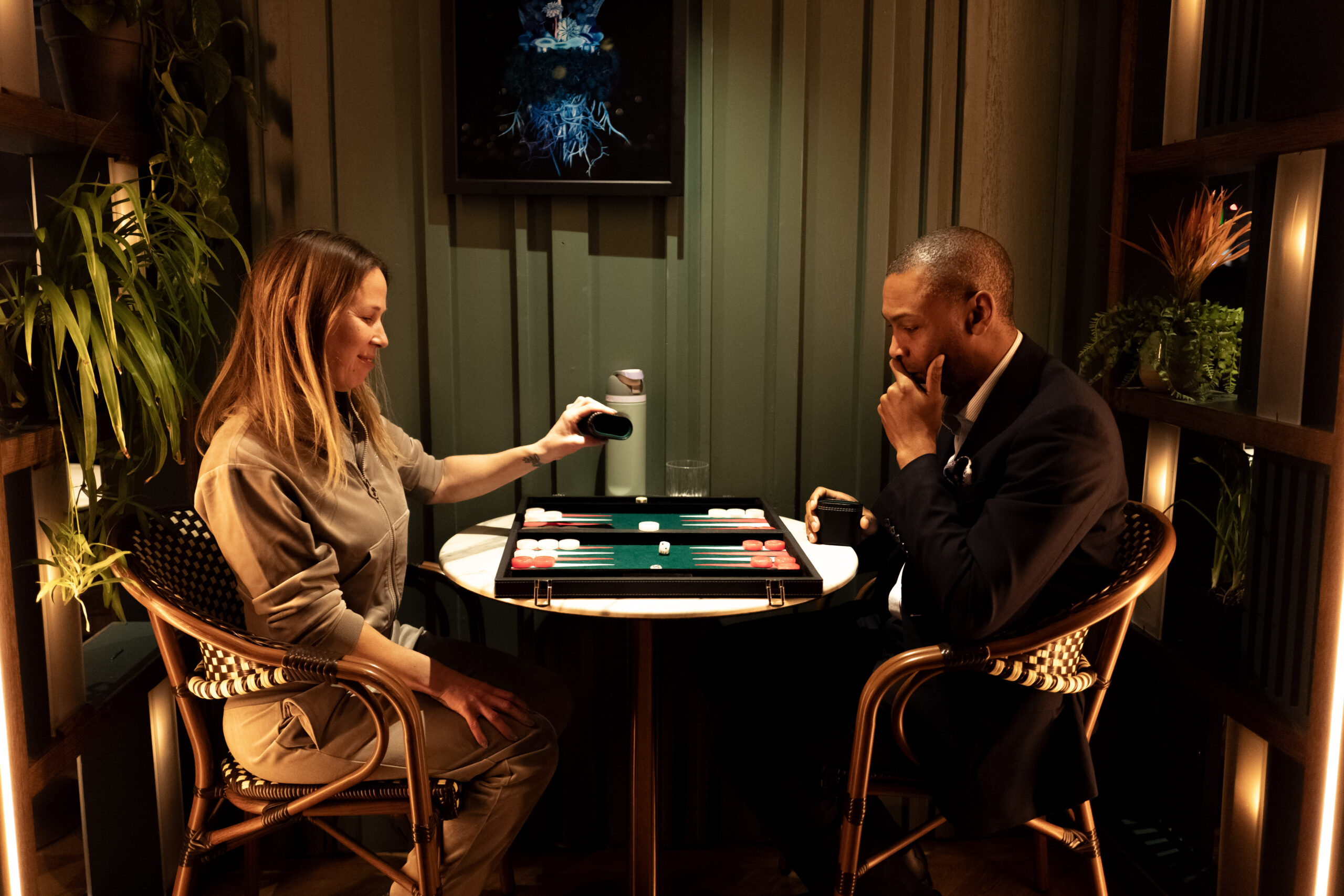 Backgammon and Wax event photo