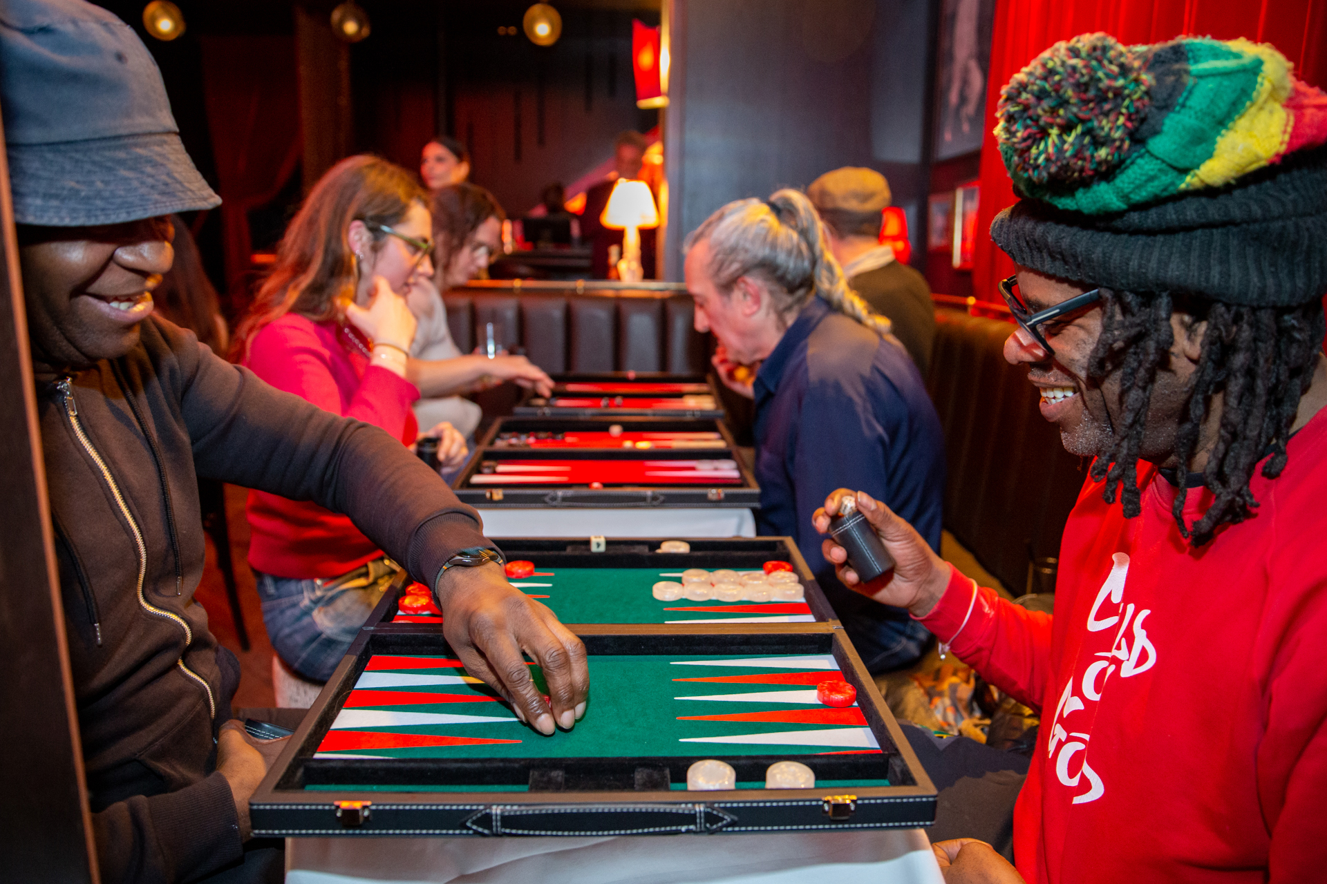 Backgammon and Wax event photo