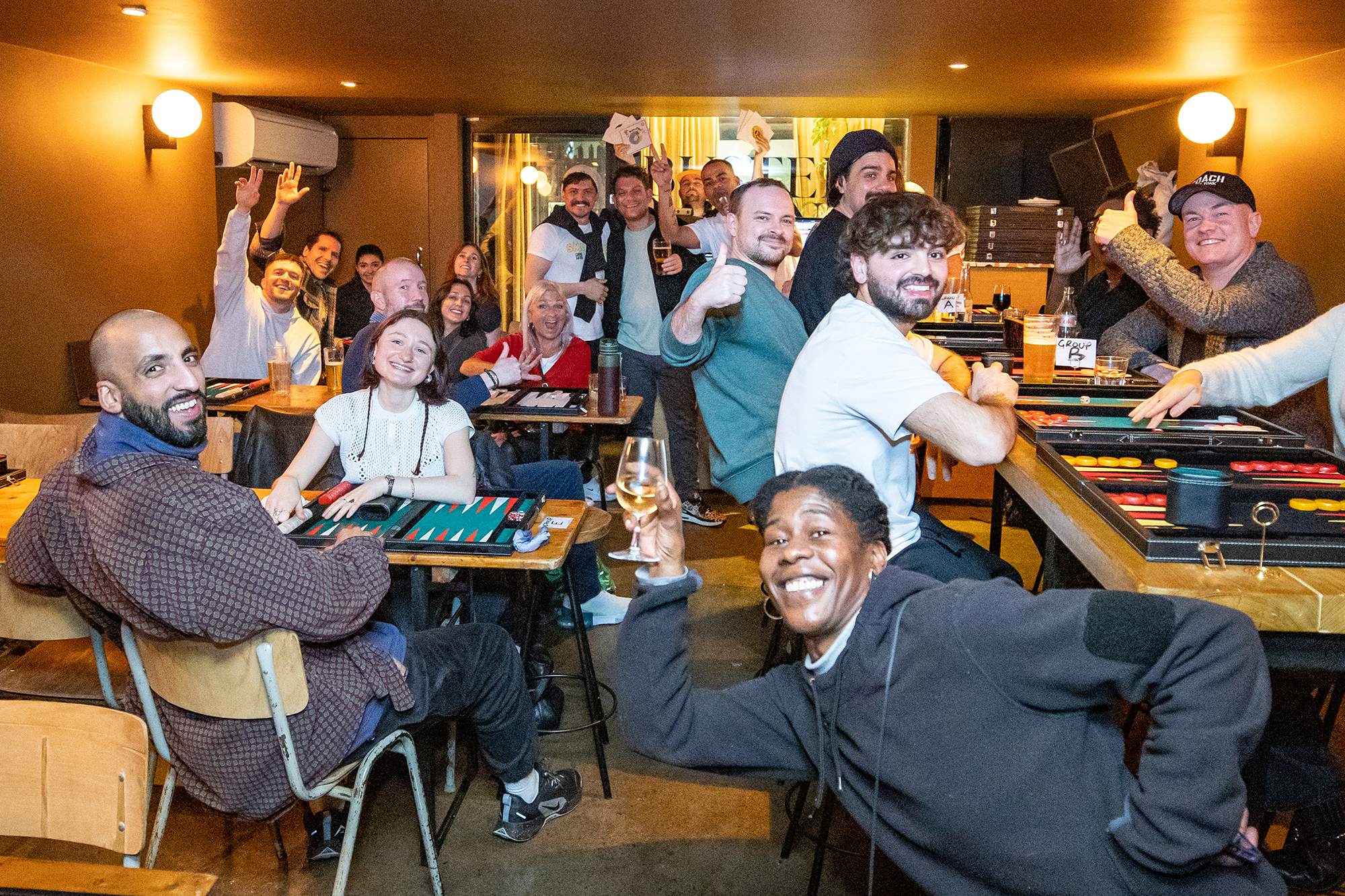 Backgammon and Wax event photo