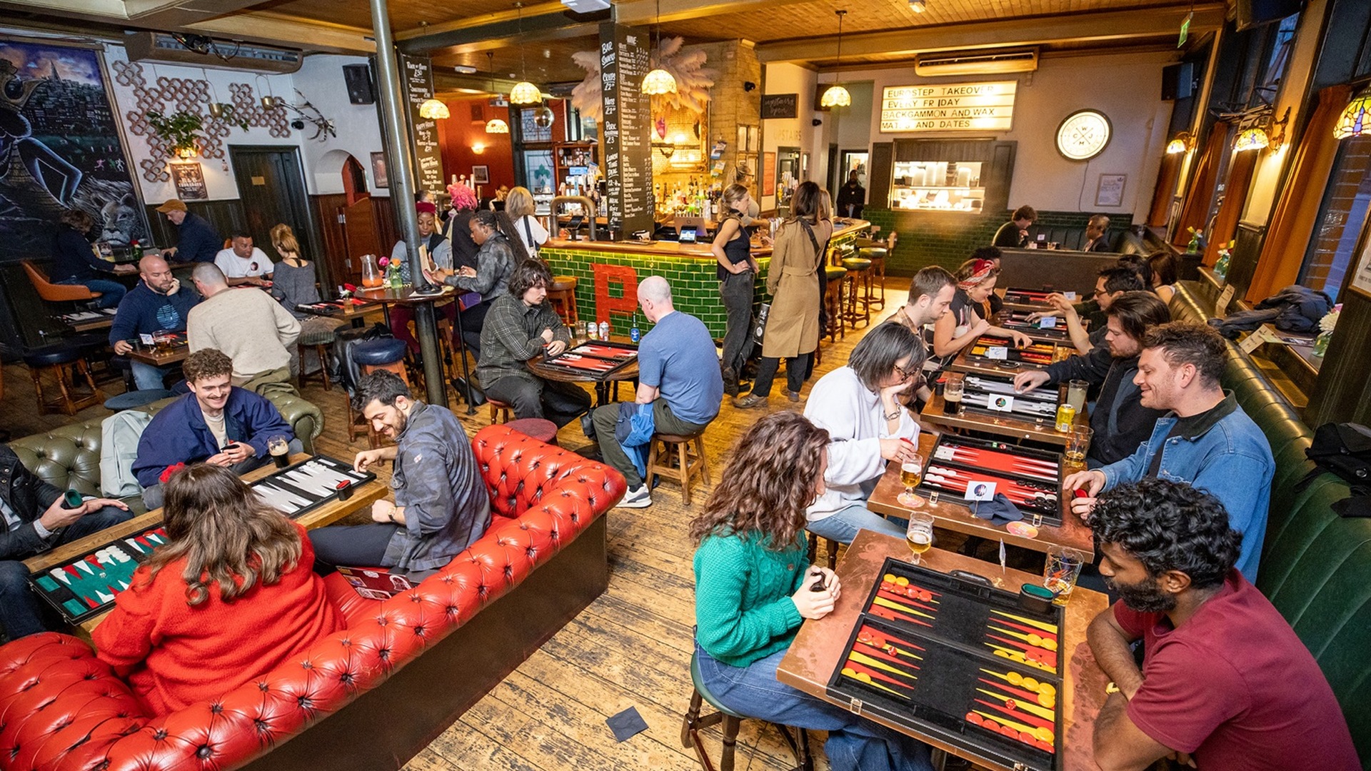 Backgammon and Wax